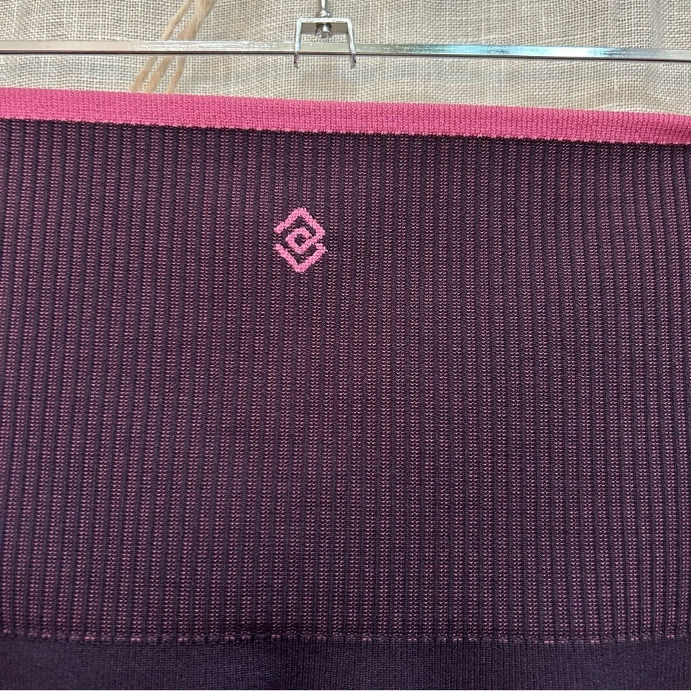 Thirdlove Flex Seamless Leggings maroon pink size large - Picture 6 of 13